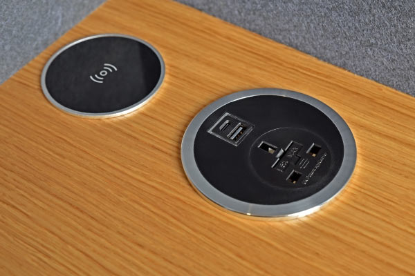 Système de prise de recharge usb cabine acoustique